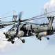 Mi-28s in action. Photo credit Yevgeny Volkov/wikicommons